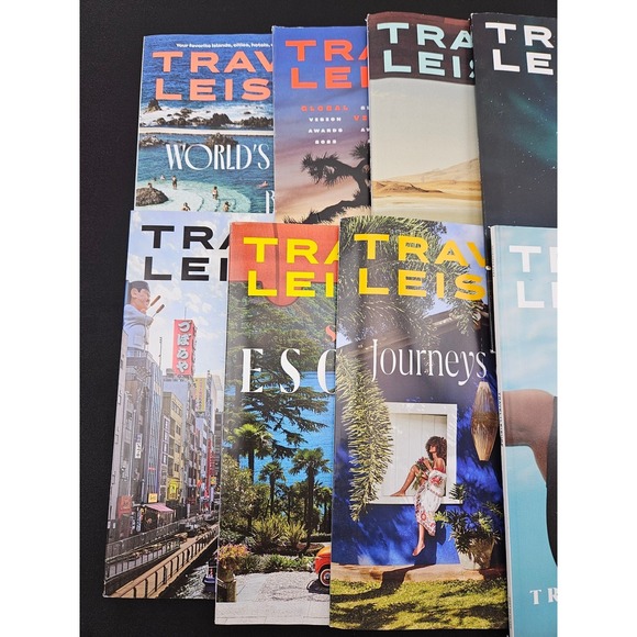 Travel + Leisure Magazine Lot 2023‎ Travel Destinations Inspiration Reading - Picture 2 of 16
